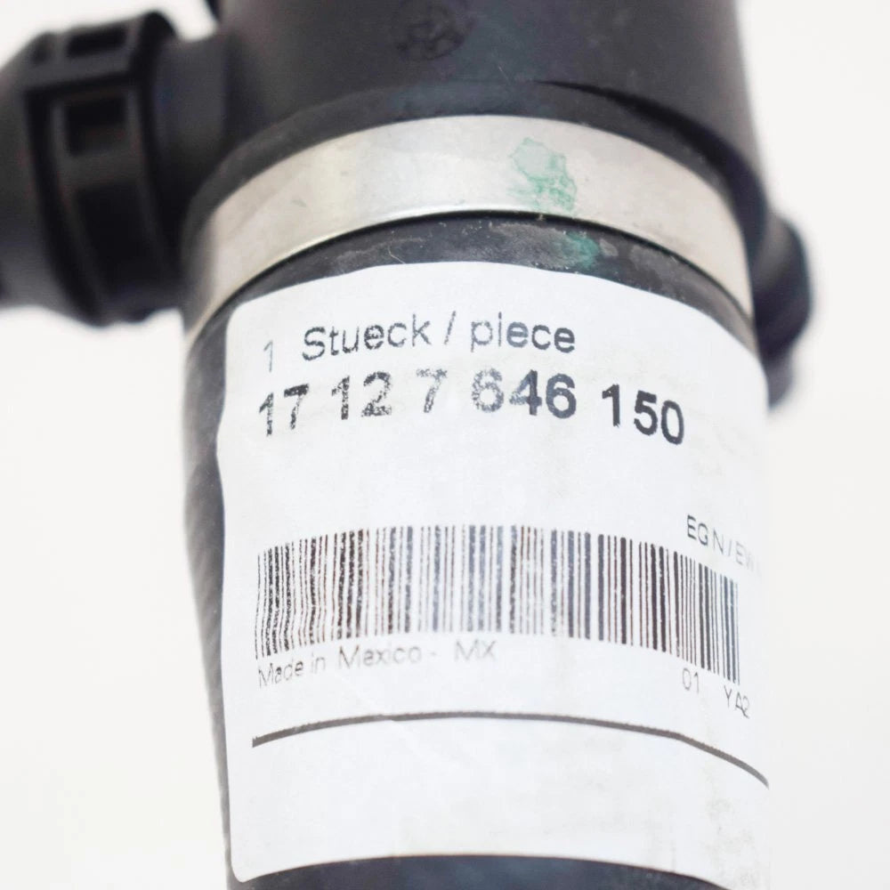 NEW BMW X3 F25 COOLANT HOSE 17127646150 7646150 ORIGINAL