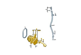 NEW AUDI A4 ALLROAD B8 OIL PUMP 04L145208E ORIGINAL