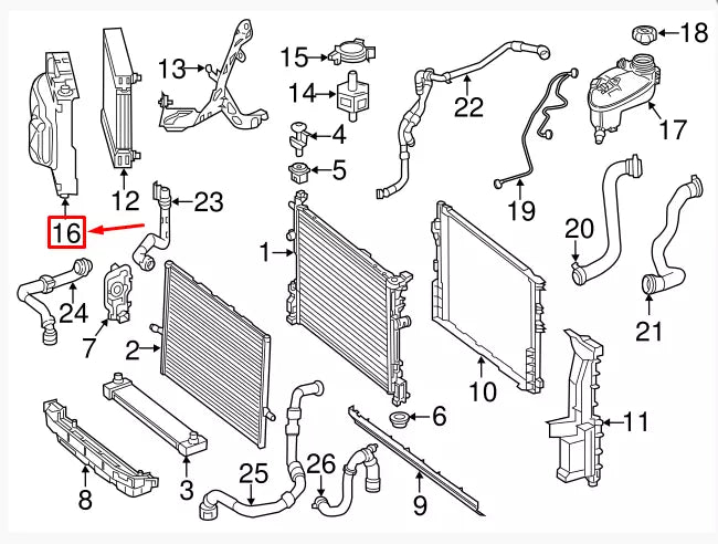 NEW MERCEDES-BENZ A-CLASS W176 AIR DUCT SEGMENT A1765001000