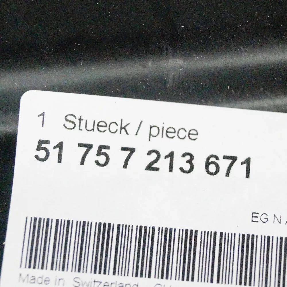 NEW BMW X3 F25 LEFT SIDE UNDERBOD COVER 51757213671 7213671 ORIGINAL