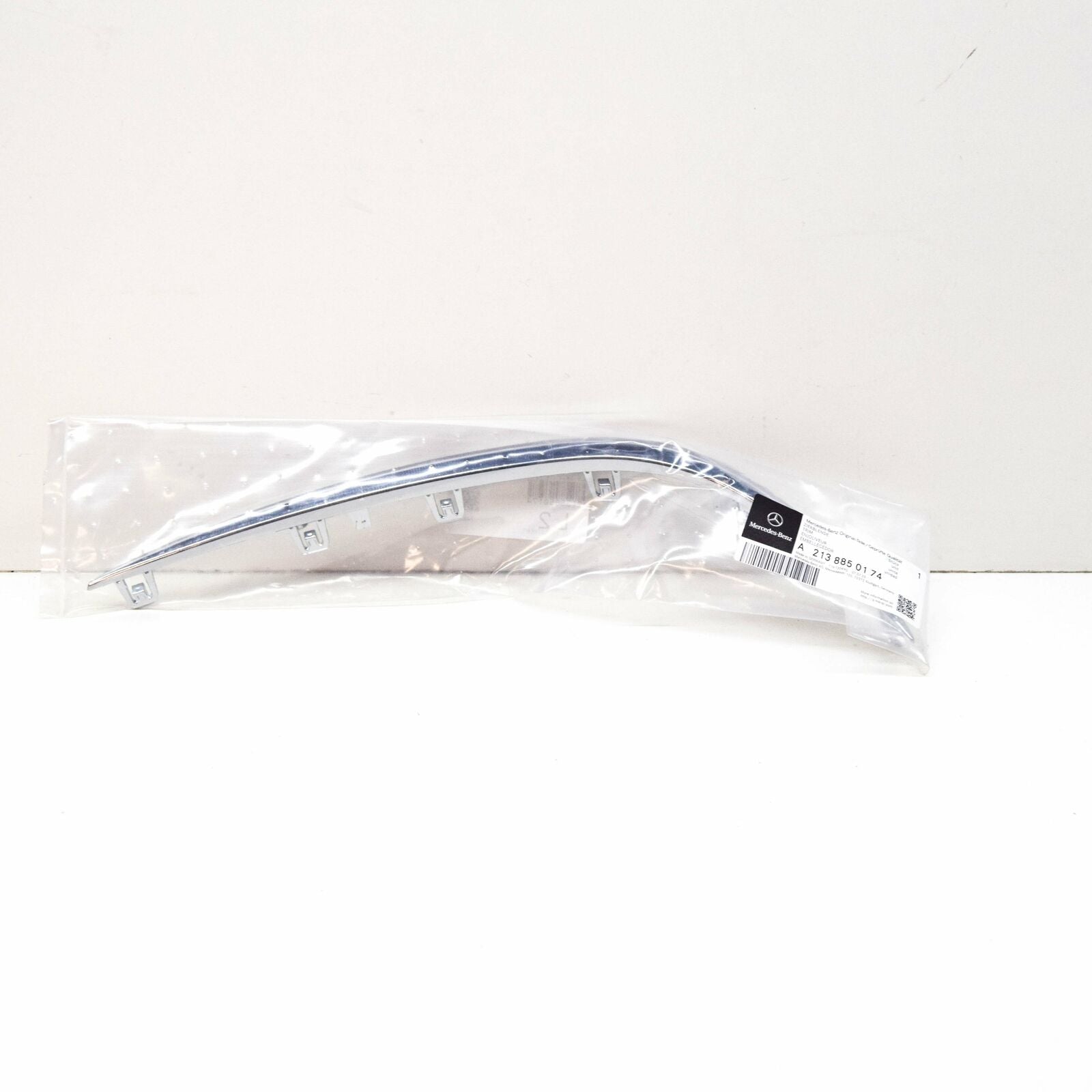 NEW MERCEDES-BENZ E W213 FRONT LEFT BUMPER GRILLE MOLDING A2138850174 ORIGINAL