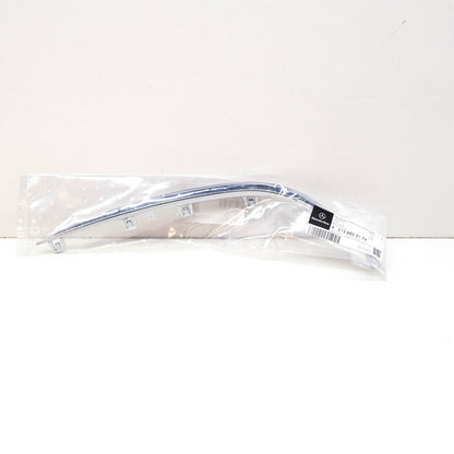 NEW MERCEDES-BENZ E W213 FRONT LEFT BUMPER GRILLE MOLDING A2138850174 ORIGINAL