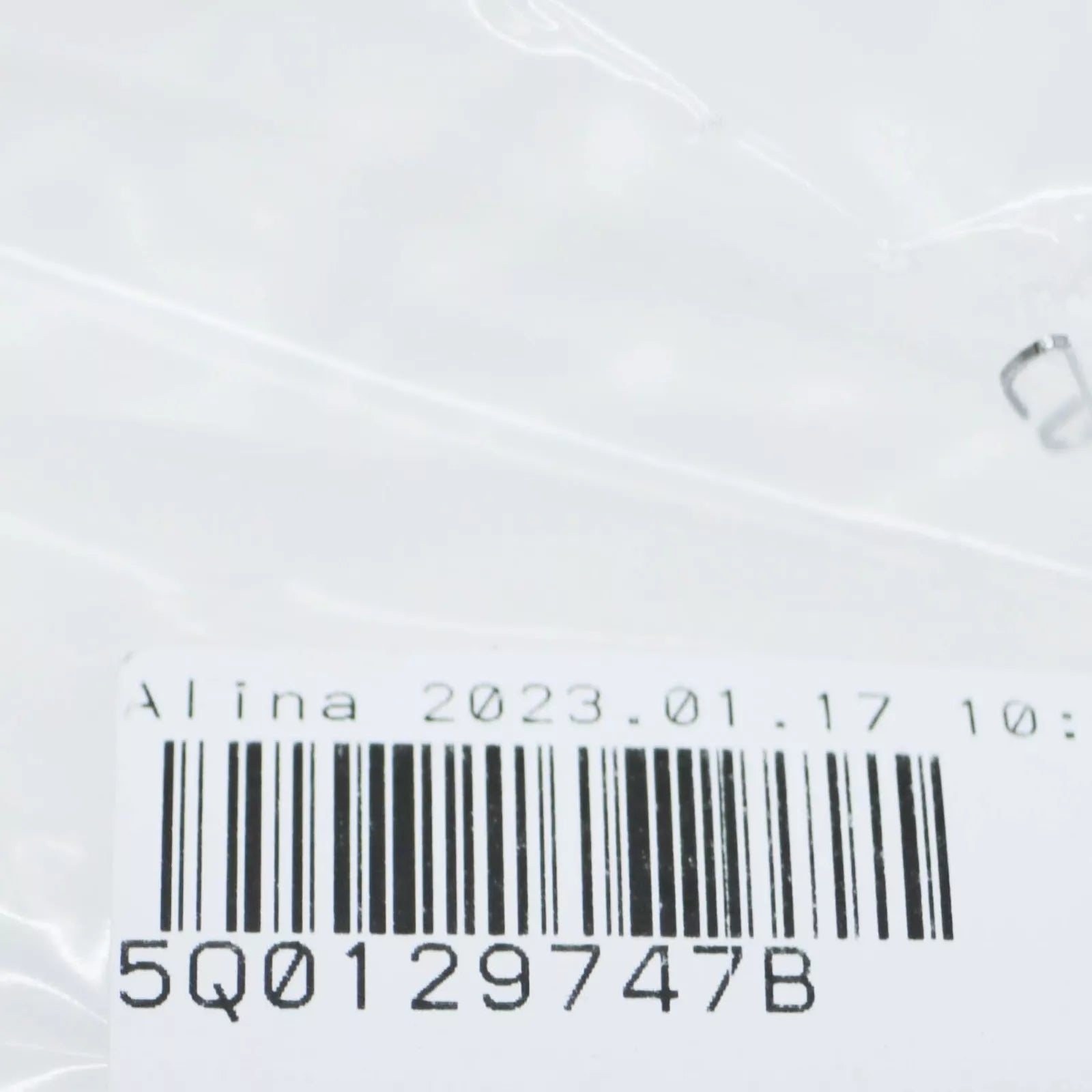 NEW VOLKSWAGEN ARTEON 3H7 INTAKE AIR GUIDE DUCT FLAP 5Q0129747B ORIGINAL