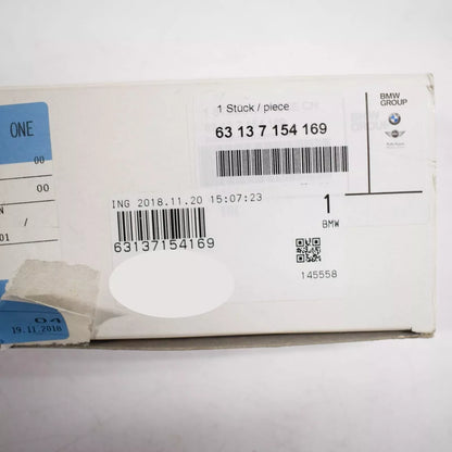 NEW BMW 5 F11 FRONT LEFT WING TURN INDICATOR CHROME TRIM 63137154169 ORIGINAL