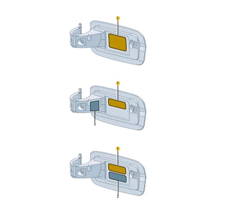 NEW AUDI A3 8V FUEL FILLER NECK STICKER 8V5010508R