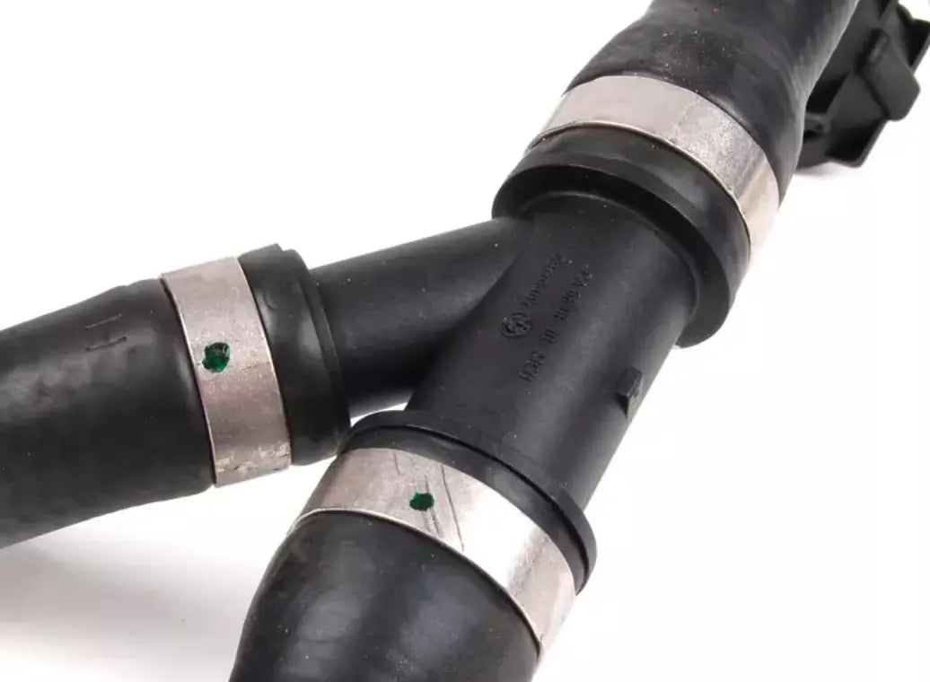 NEW BMW 5 E60 COOLANT RETURN HOSE 17127560160 7560160 ORIGINAL