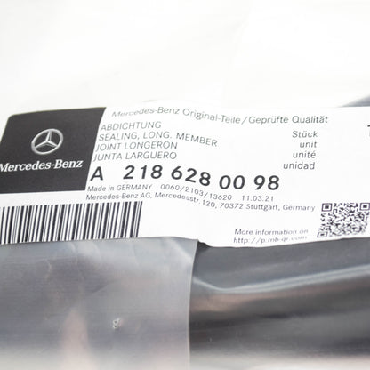 NEW MERCEDES-BENZ CLS C218 LEFT SIDE WHEELHOUSE MEMBER SEAL A2186280098 ORIGINAL