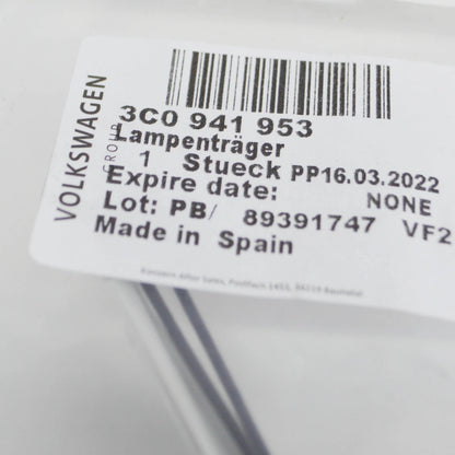 NEW AUDI Q5 8R HEADLIGHT BULB HOLDER AND WIRING 3C0941953 ORIGINAL