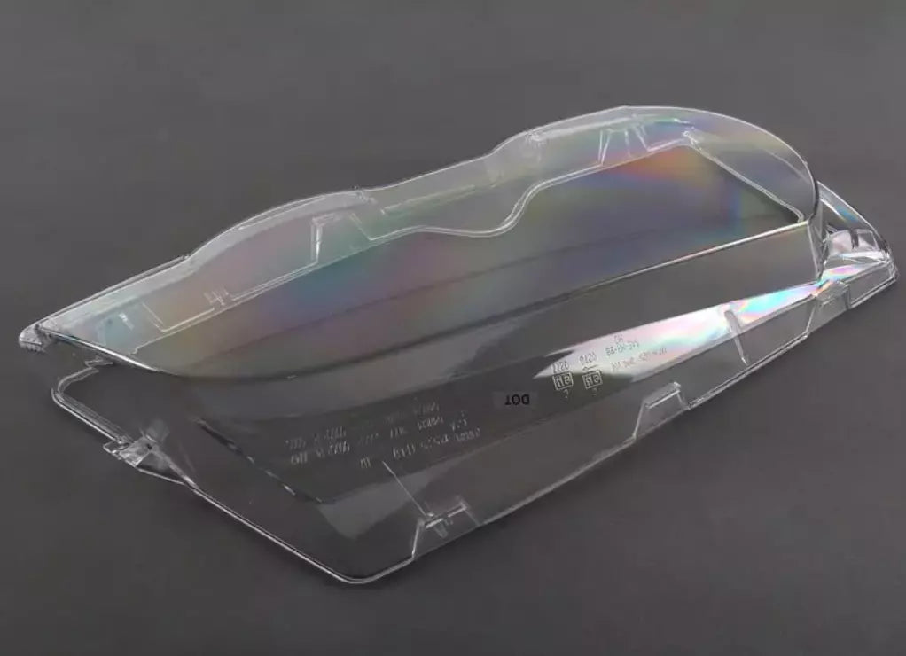 NEW BMW 3 E46 RIGHT XENON HEADLIGHT LENS COVER 6929566 63126929566 ORIGINAL