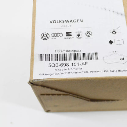 NEW AUDI Q2 FRONT EHEEL BRAKE PAD SET 5Q0698151AF