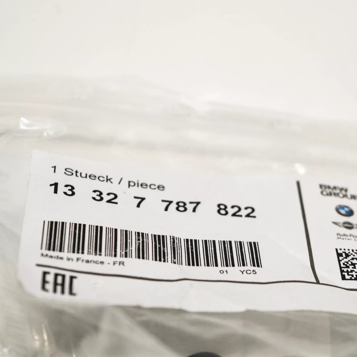 NEW BMW X5 E53 FUEL PREHEATING VALVE 13327787822 7787822 2002 ORIGINAL