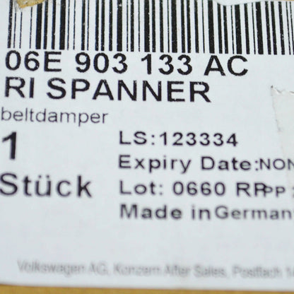 NEW AUDI A4 B8 3.0 PETROL ENGINE BELT PULLEY 06E903133AC 2014