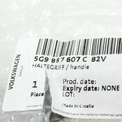 NEW VOLKSWAGEN TOURAN 5T FRONT ROOF GRAB HANDLE 5G9857607C82V ORIGINAL