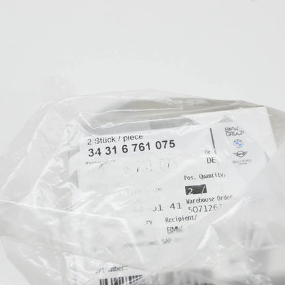 NEW BMW 5 E60 BRAKE FLUID RESERVOIR CAP WITH WARNING SWITCH 34316761075 ORIGINAL