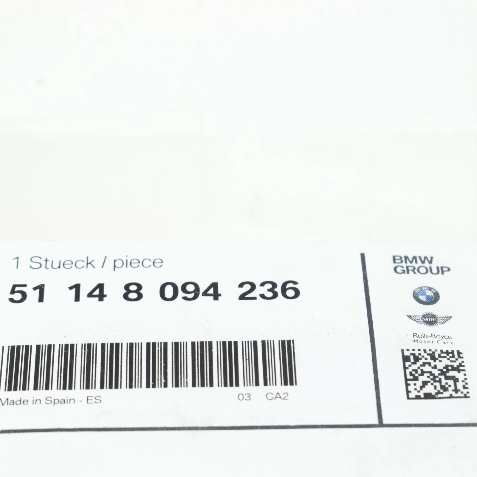 NEW BMW X5 G05 M REAR TRUNK BOOTLID M BADGE NAMEPLATE 51148094236 ORIGINAL