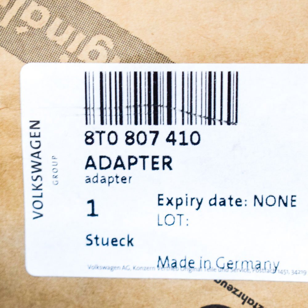 NEW AUDI A5 ENGINE UNDERSHIELD RIGHT SIDE ADAPTER 8F7 8T0807410 2014 ORIGINAL