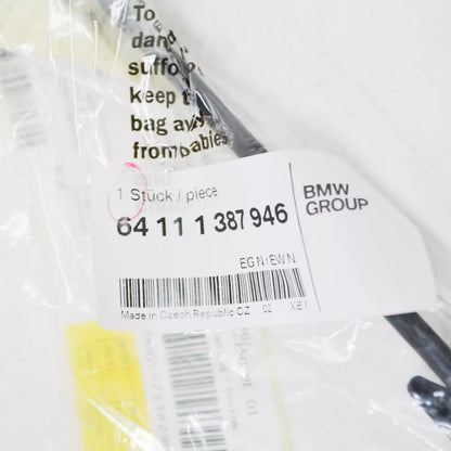 NEW BMW 3 E36 WAVE FLAP POSITION SHAFT 64111387946 1387946 ORIGINAL