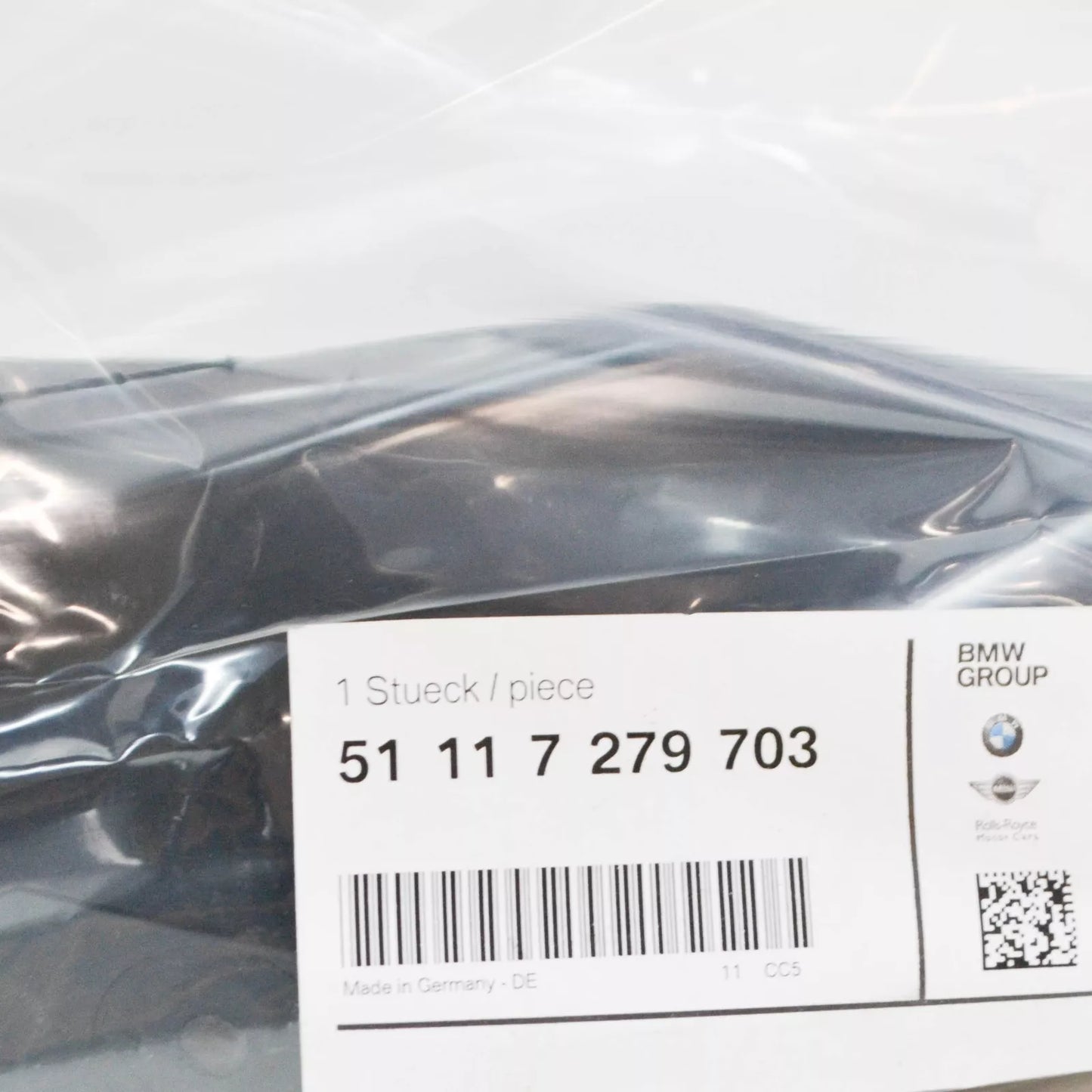 NEW BMW 3 F30 FRONT BUMPER LOWER ACC GRILLE 51117279703 7279703 2014 ORIGINAL