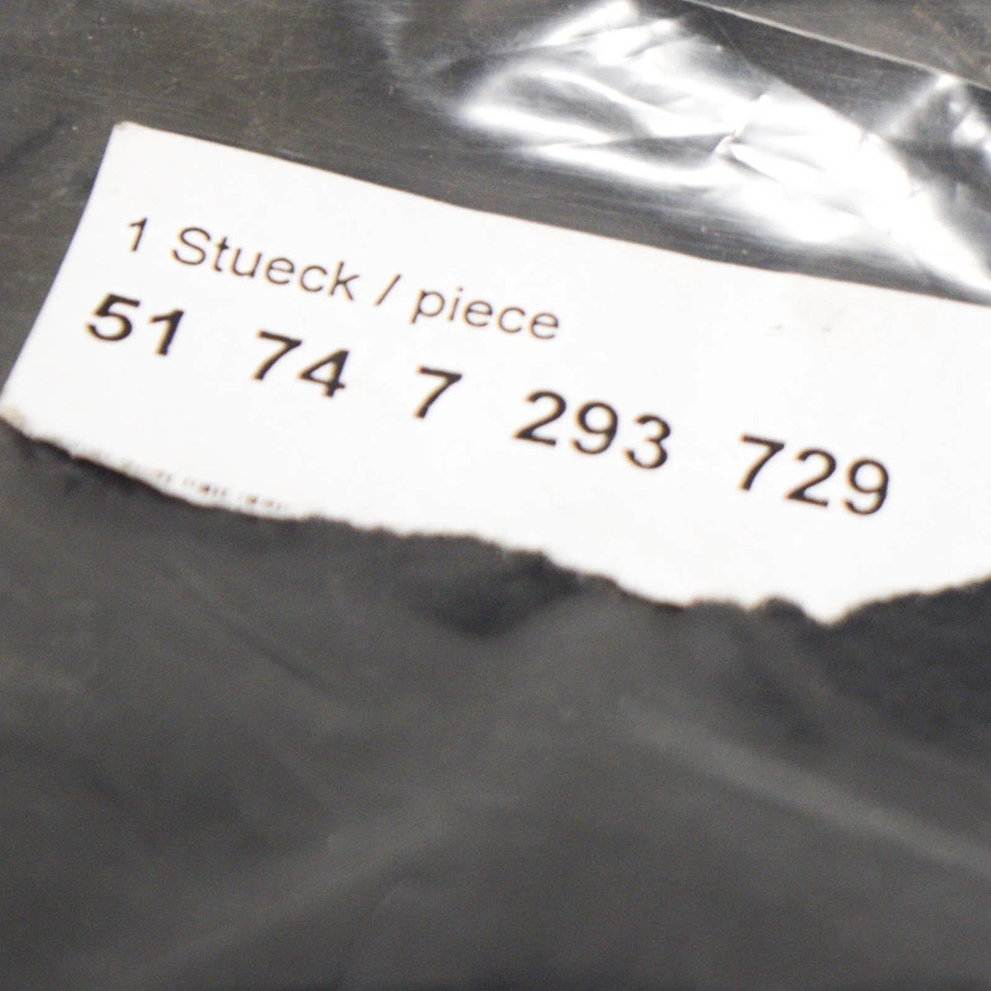 NEW BMW 3 GT F34 RADIATOR LEFT INNER AIR DUCT 51747293729 7293729 2016 ORIGINAL