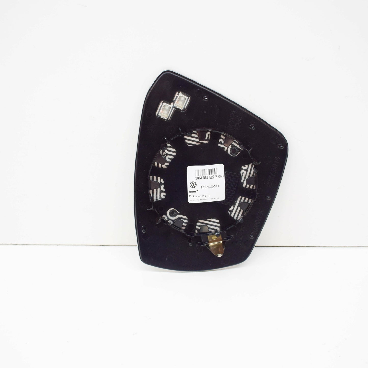 NEW VW T-CROSS C11 FRONT RIGHT DOOR MIRROR GLASS LHD 2GM857522E ORIGINAL