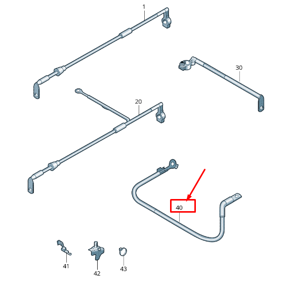 new skoda superb mk2 3t earth line 1k0971250n original