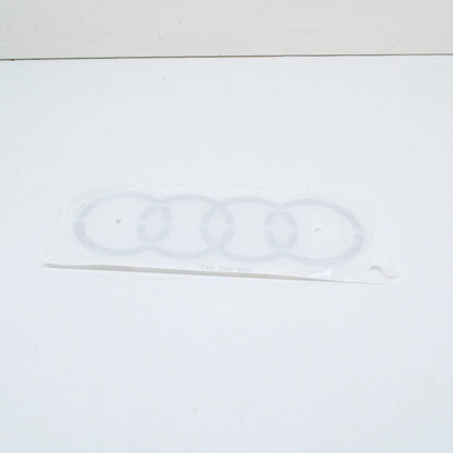 NEW AUDI A3 8V REAR TRUNK EMBLEM BADGE CHROME RINGS 8V4853742 2ZZ