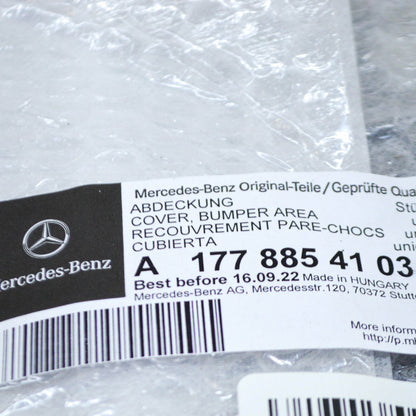NEW MERCEDES-BENZ A W177 FRONT BUMPER LEFT OUTER COVER AREA A1778854103 ORIGINAL