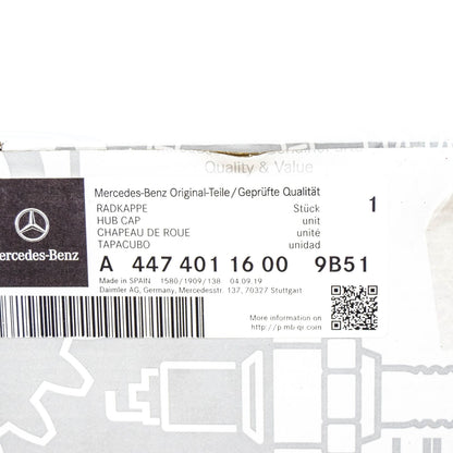 NEW MERCEDES-BENZ VITO W447 WHEEL HUB COVER A44740116009B51 ORIGINAL