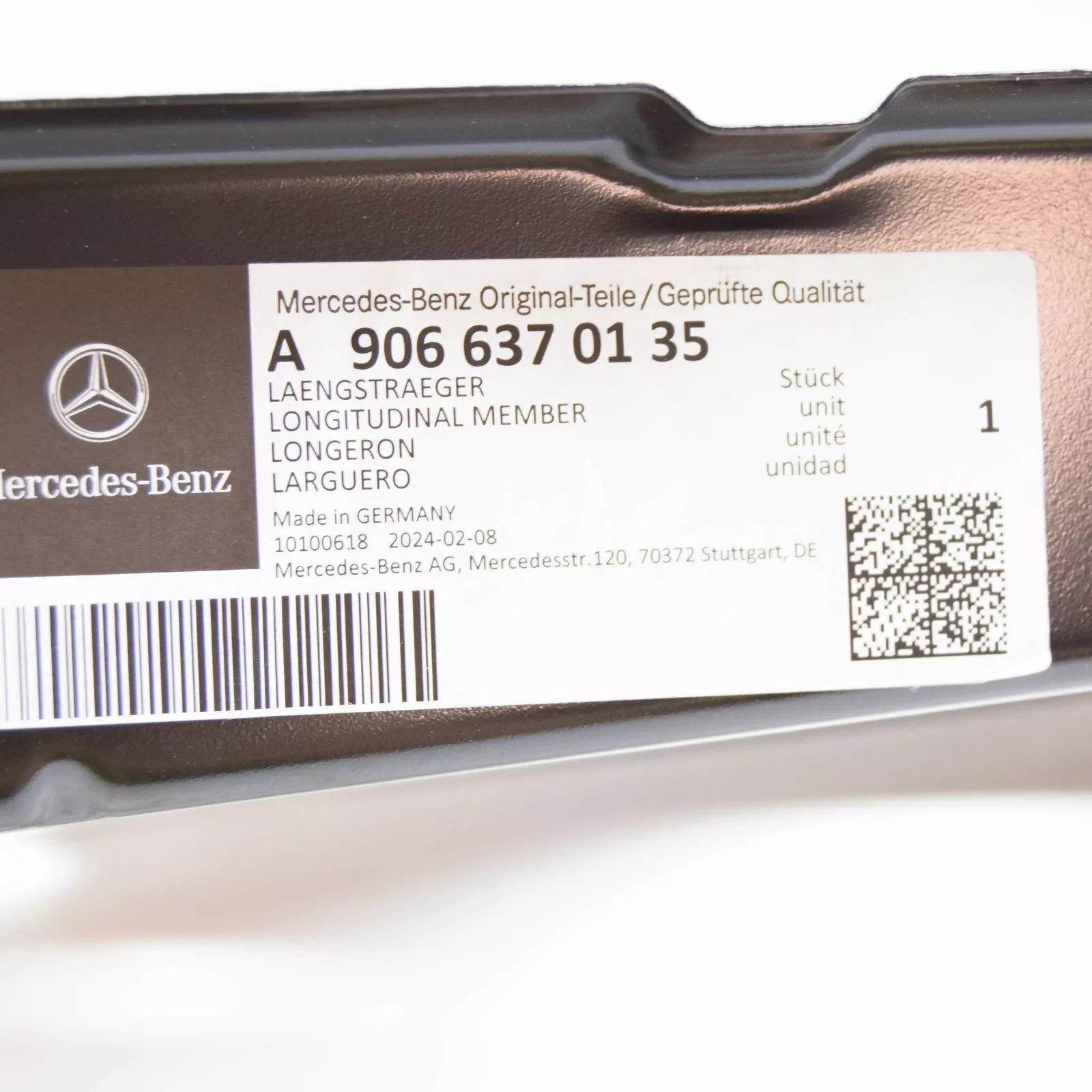 NEW MERCEDES BENZ SPRINTER 906 FRONT RIGHT SIDE REINFORCED A9066370135 ORIGINAL