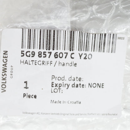 NEW VW TOURAN 5T FRONT ROOF GRAB HANDLE 5G9857607CY20