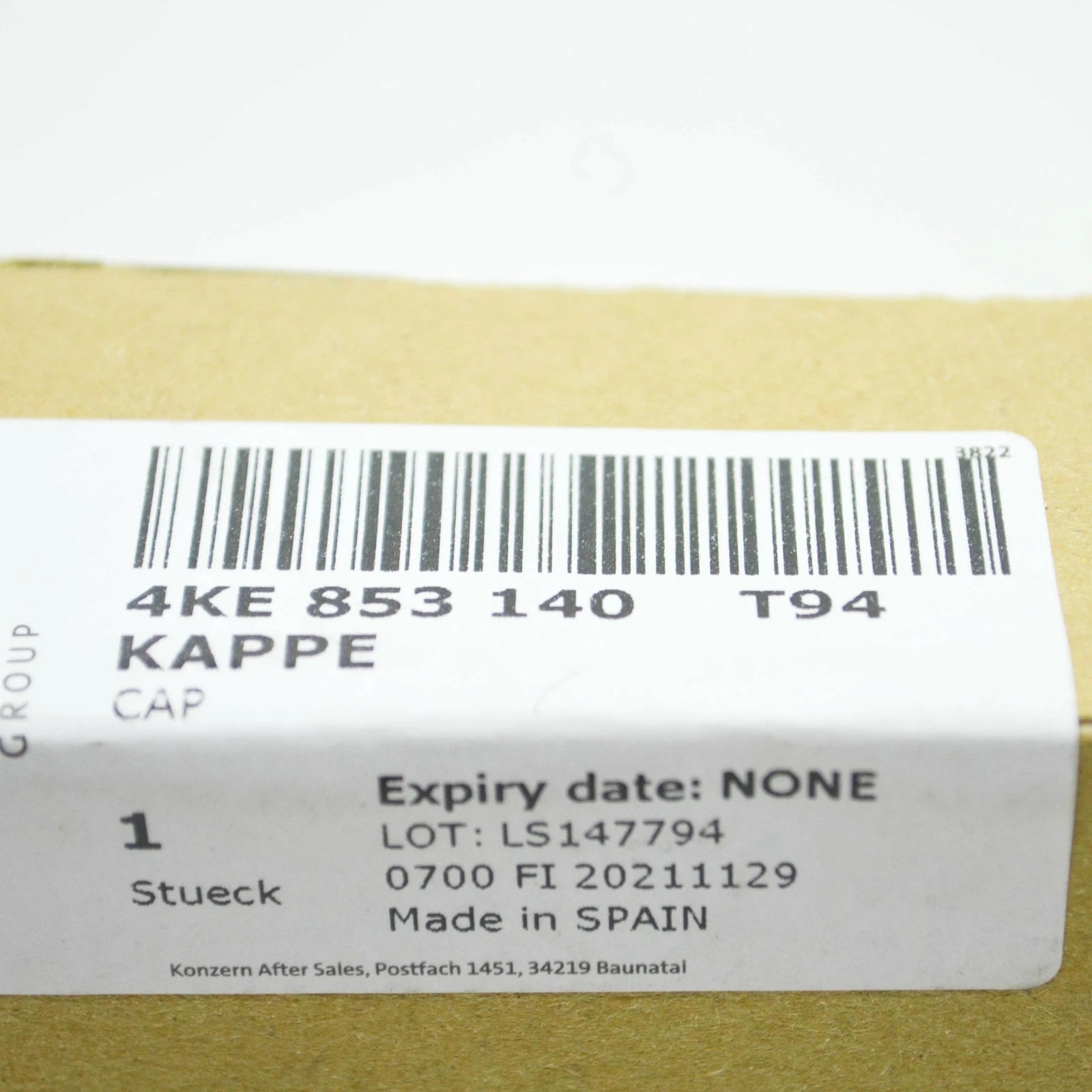 NEW AUDI E-TRON SPORTBACK GEA FRONT RADIATOR GRILLE CAP 4KE853140T94