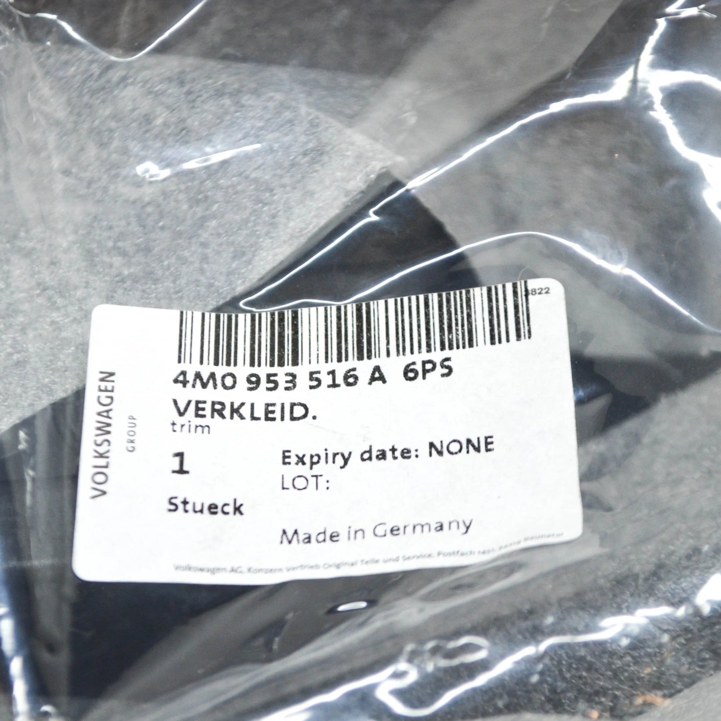 NEW AUDI Q7 4M STEERING COLUMN LOWER TRIM 4M0953516A6PS ORIGINAL