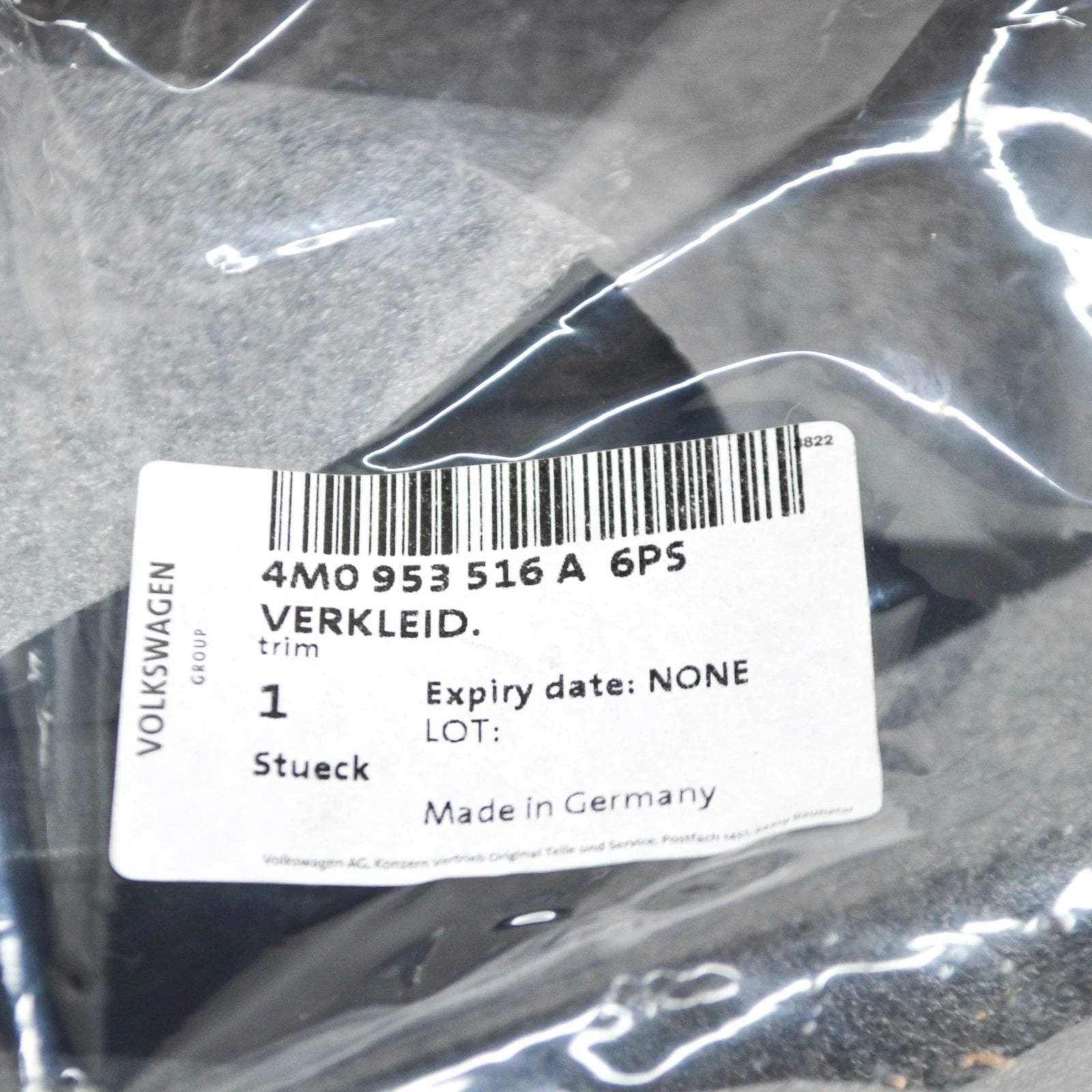 NEW AUDI Q7 4M STEERING COLUMN LOWER TRIM 4M0953516A6PS ORIGINAL