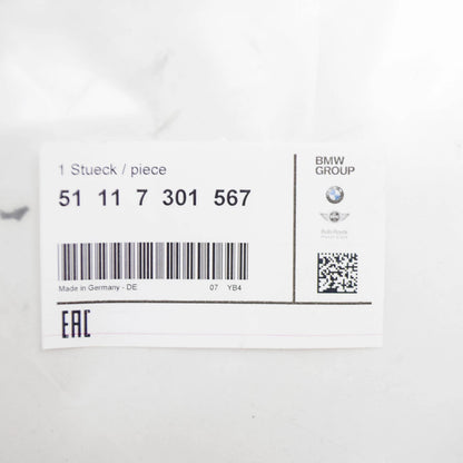 NEW BMW 2 F45 FRONT BUMPER CENTER OPEN GRILLE 51117301567 7301567 2015 ORIGINAL