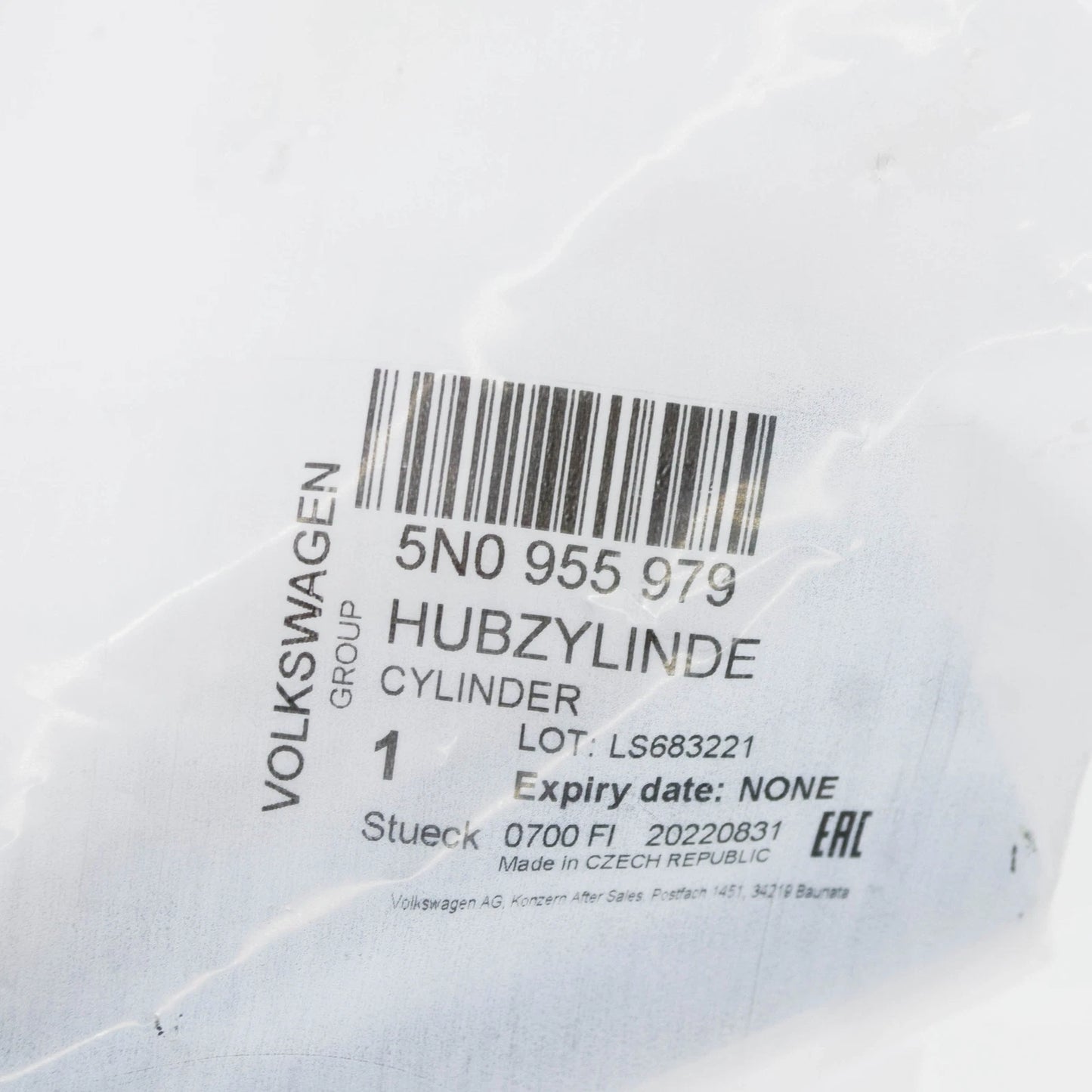 NEW VW TIGUAN 5N FRONT LEFT HEADLIGHT WASHER WIPER NOZZLE 5N0955979