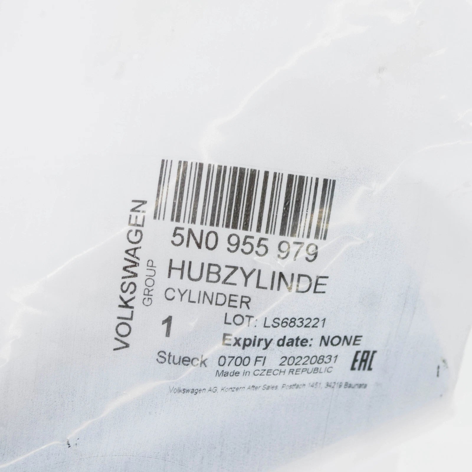 NEW VW TIGUAN 5N FRONT LEFT HEADLIGHT WASHER WIPER NOZZLE 5N0955979