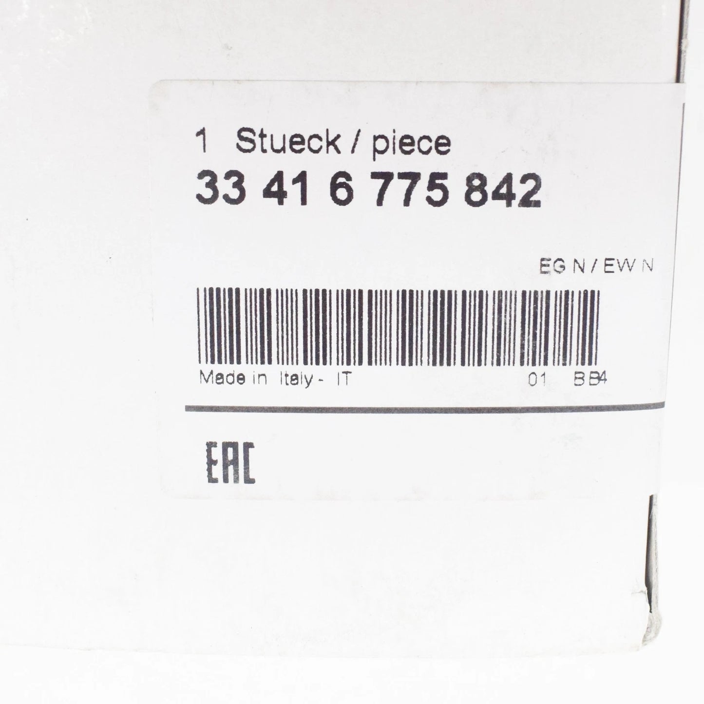 NEW BMW 3 E90 REAR LEFT WHEEL BEARING 33416775842 6775842 ORIGINAL