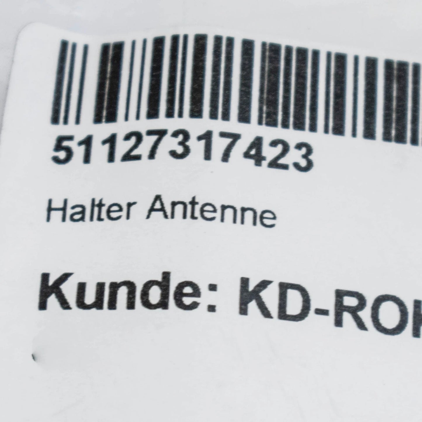 NEW BMW I3 ANTENNA BRACKET 51127317423 2016 ORIGINAL