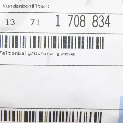 NEW BMW 3 E30 AIR BOOT PIPE HOSE 13711708834 ORIGINAL
