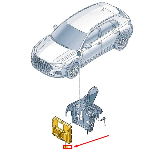 NEW AUDI Q4 E-TRON ONBOARD SUPPLY CONTROL UNIT 1EA937089M ORIGINAL