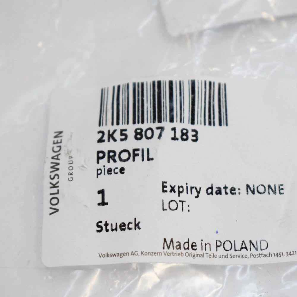 NEW VOLKSWAGEN CADDY 2K FRONT RIGHT BUMPER BRACKET 2K5807183 ORIGINAL