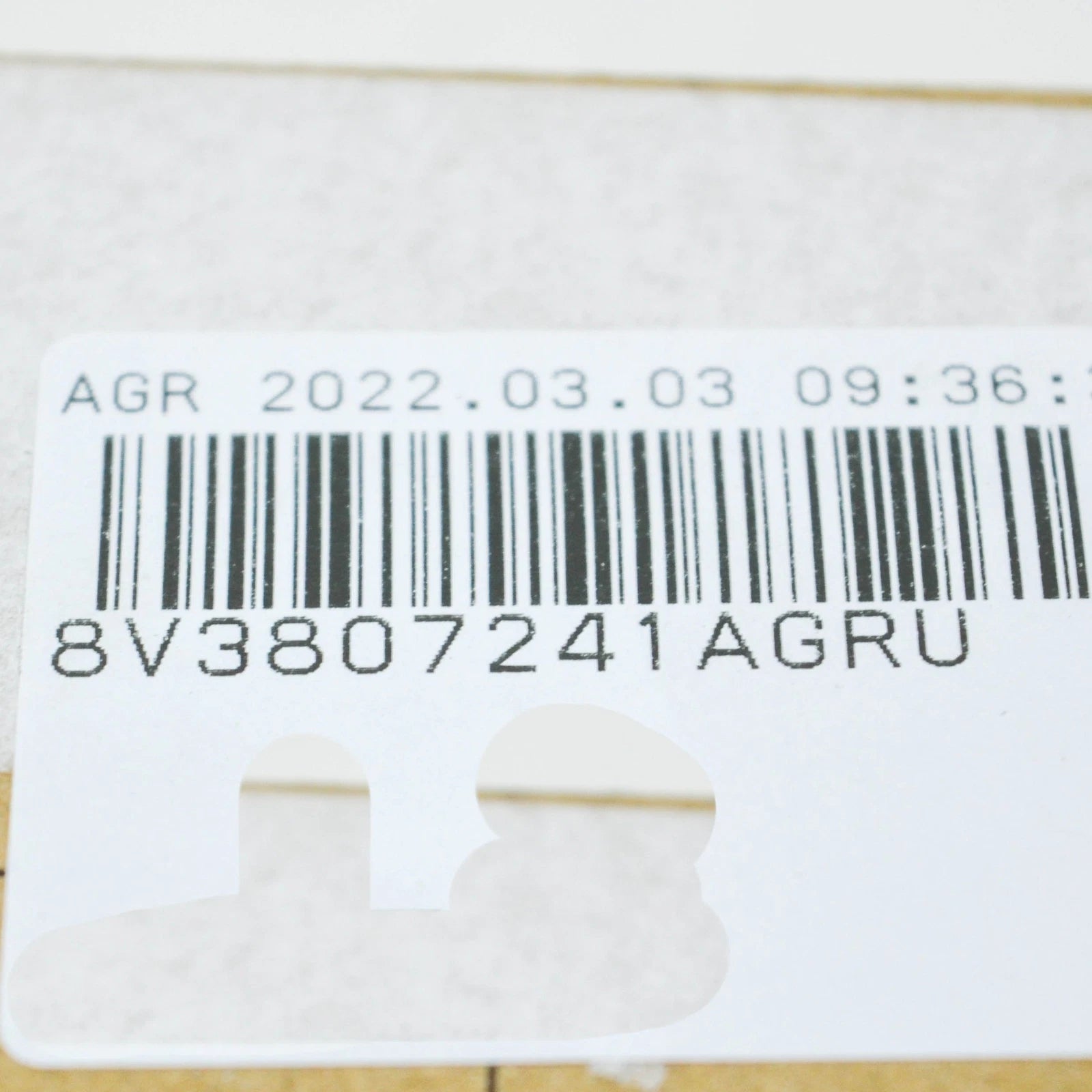 NEW AUDI A3 SPORTBACK 8V E-TRON FRONT BUMPER TOW EYE COVER 8V3807241AGRU