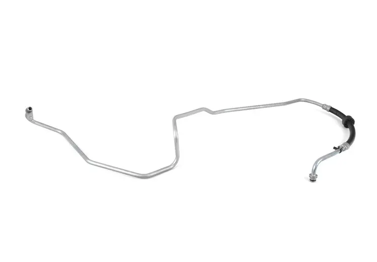 new mb clk c209 torque converter to oil cooler left hose a2092704796 original