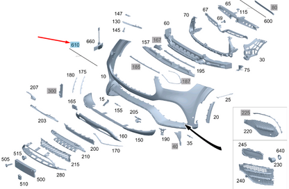 NEW MERCEDES-BENZ GLE W167 FRONT VIEW CAMERA CABLE HARNESS A1675403837 2021