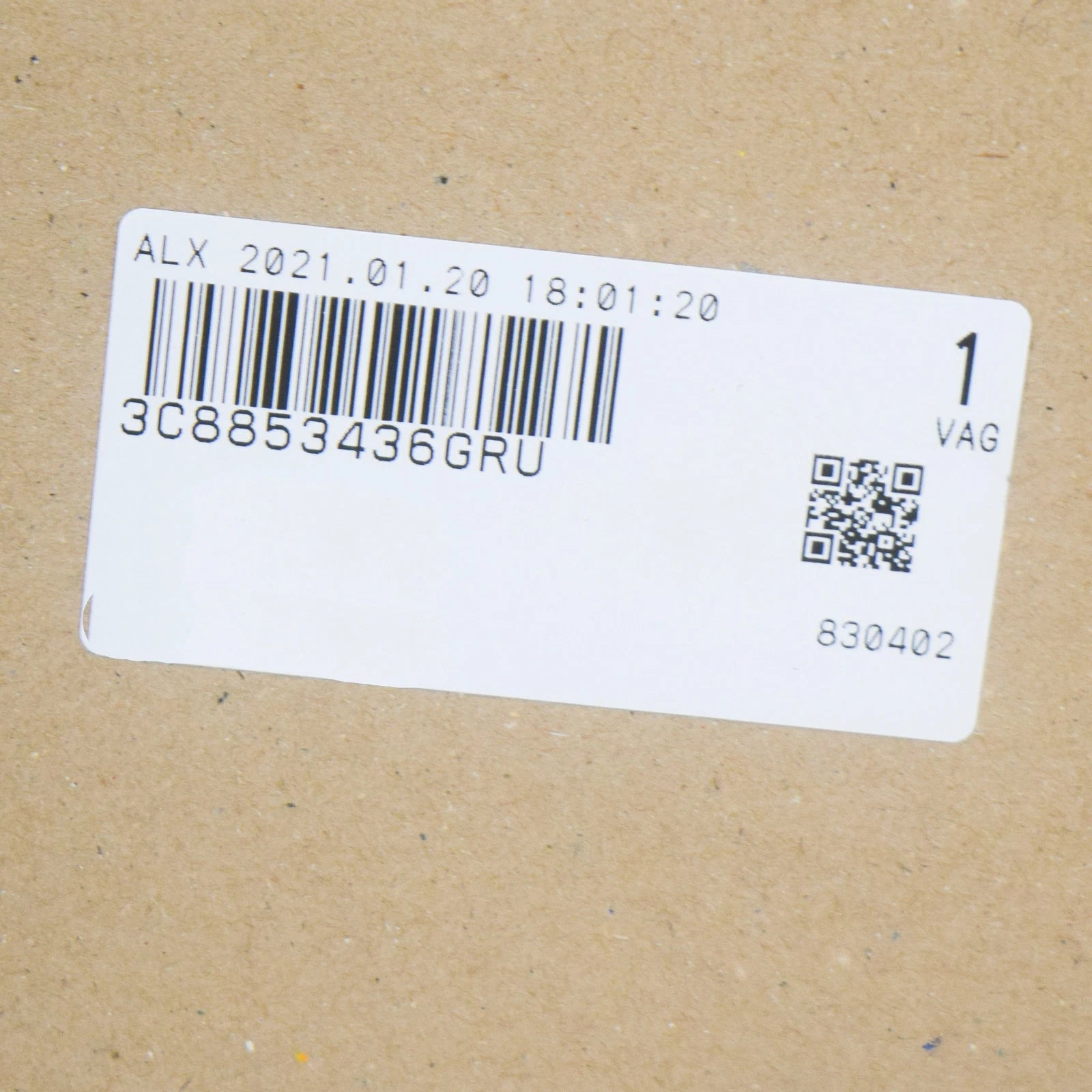 NEW VOLKSWAGEN CC REAR RIGHT JACK POINT COVER 3C8853436GRU