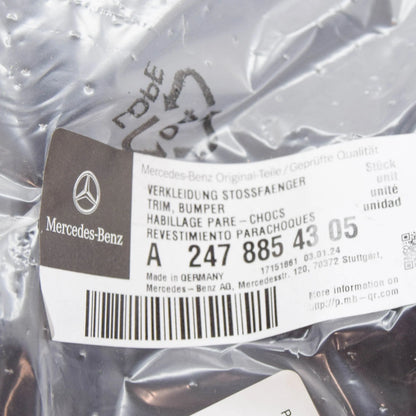 NEW MB GLA H247 FRONT BUMPER LEFT LOWER INNER TRIM A2478854305 ORIGINAL