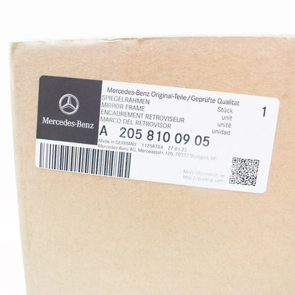 NEW MERCEDES-BENZ C W205 FRONT LEFT DOOR MIRROR FRAME LHD A2058100905