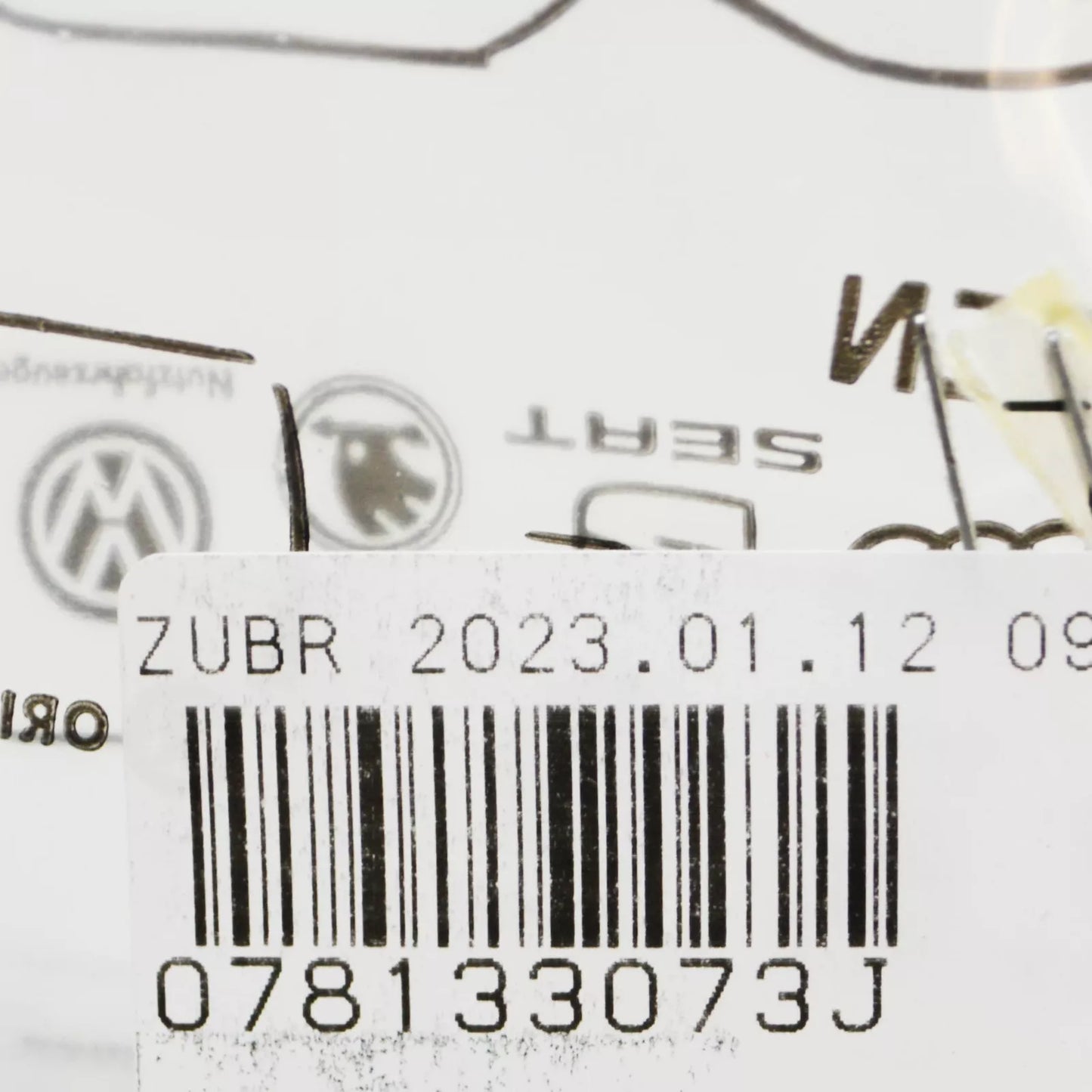 NEW AUDI A4 B8 THROTTLE BODY GASKET 078133073J ORIGINAL