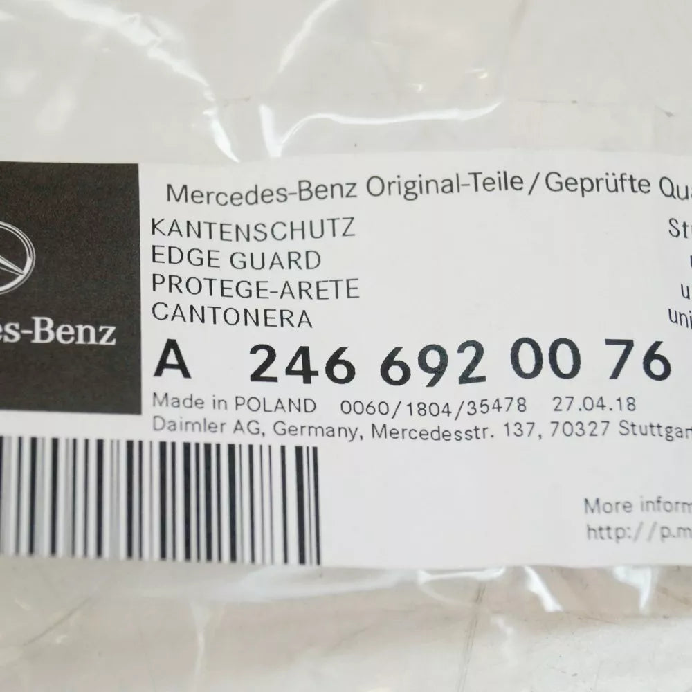 NEW MERCEDES BENZ B W246 FRONT LEFT DOOR RUBBER SEAL A2466920076 ORIGINAL