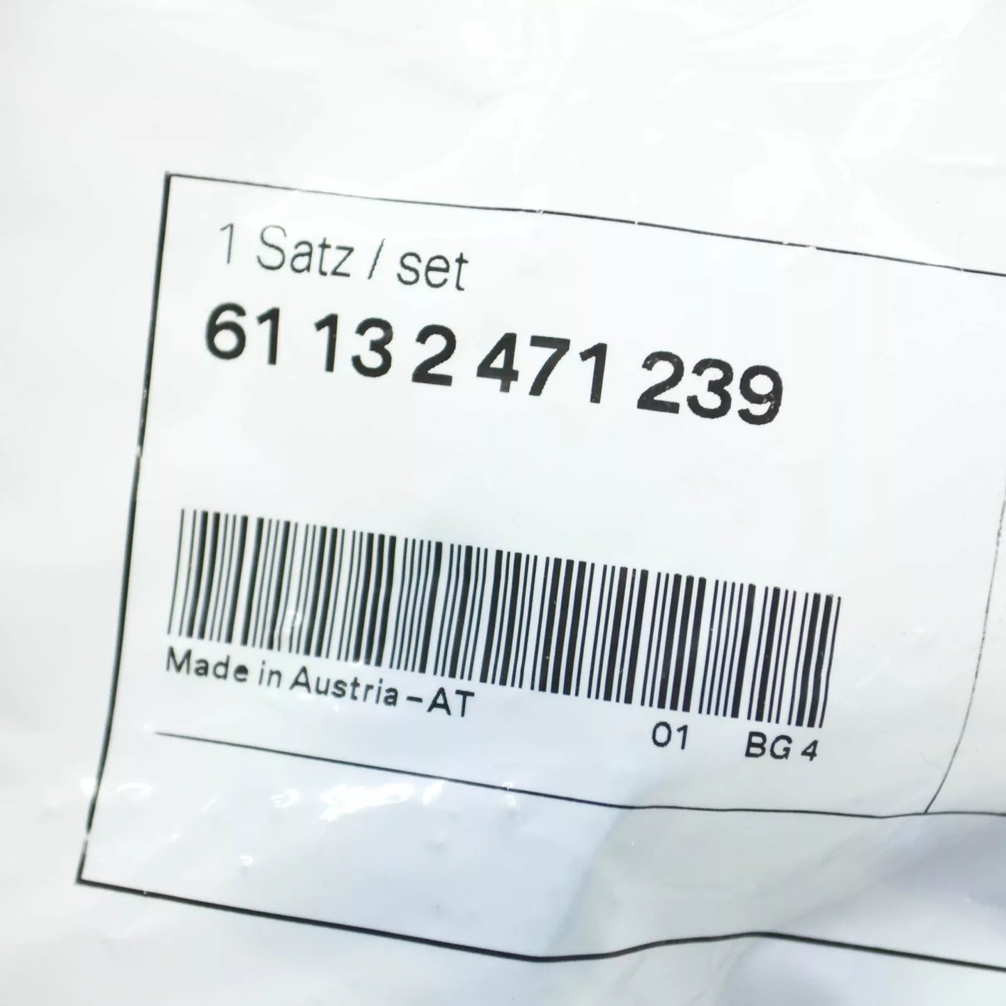 NEW BMW 5 F10 INSTRUMENT CLUSTER 12 SOCKET HOUSING REP KIT 61132471239 ORIGINAL